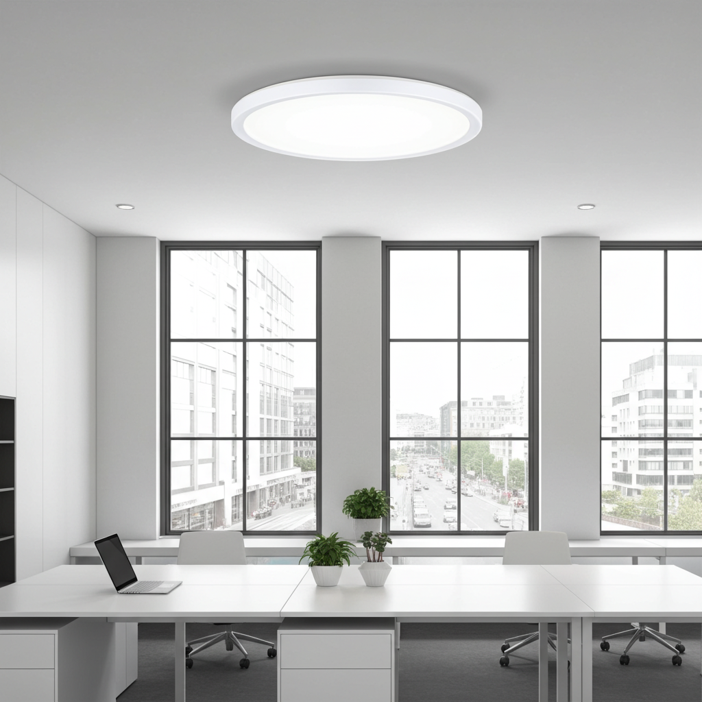 LED Deckenleuchte Hintergrundbeleuchtung 22W 4000K LED Deckenlampe dimmbar