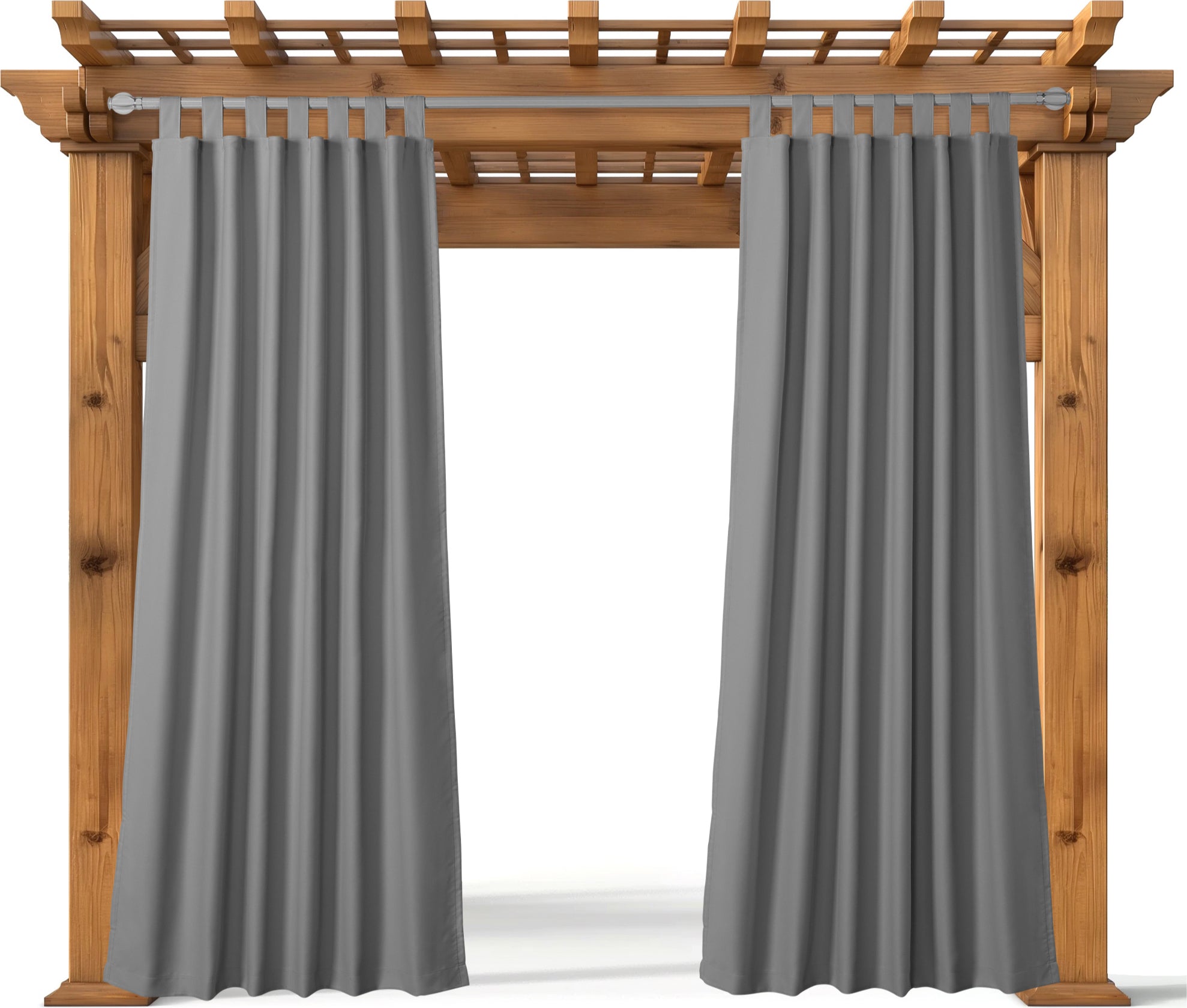 JEMIDI Outdoor Vorhang wetterfest mit Ösen - Wetterfester Vorhang - wasserdichter Outdoor Vorhang - Balkon Gardinen - Balkon Vorhang außen -