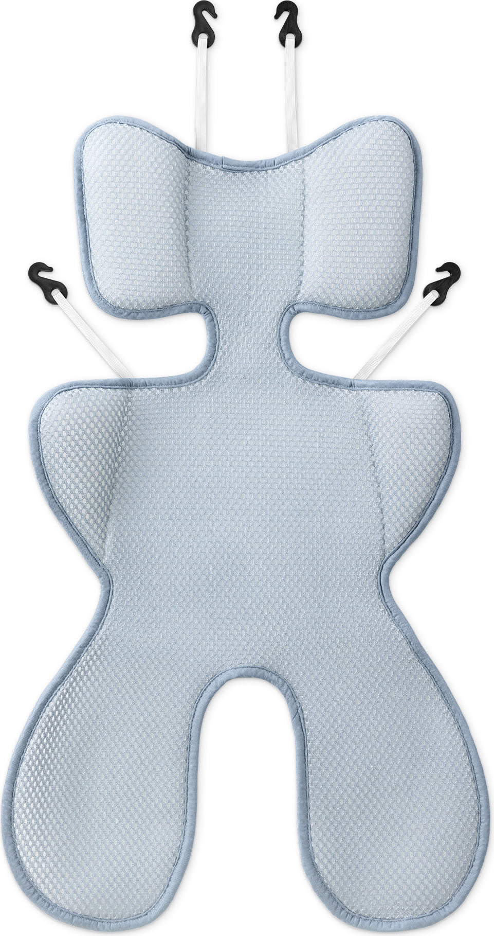 Navaris Kinderwagen Sitzauflage atmungsaktiv - Sommer Sitzeinlage für Buggy Kindersitz Babyschale - kühlt und schützt - Sommerbezug universal -