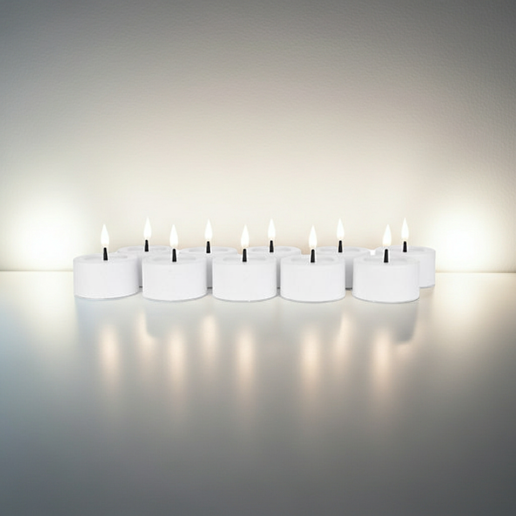 B - Ware ELAMBIA LED‑Teelichter – 10er Set mit Timerfunktion