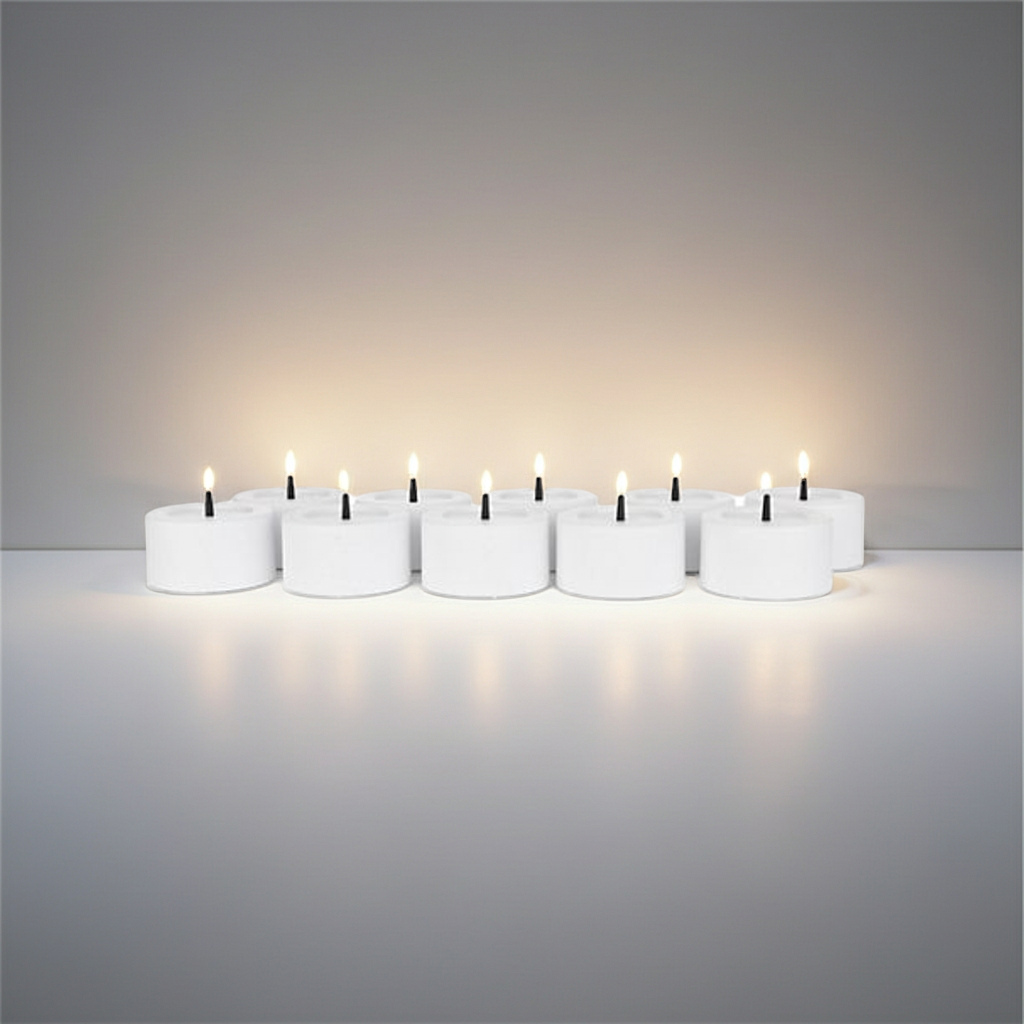 B - Ware ELAMBIA LED‑Teelichter – 10er Set mit Timerfunktion